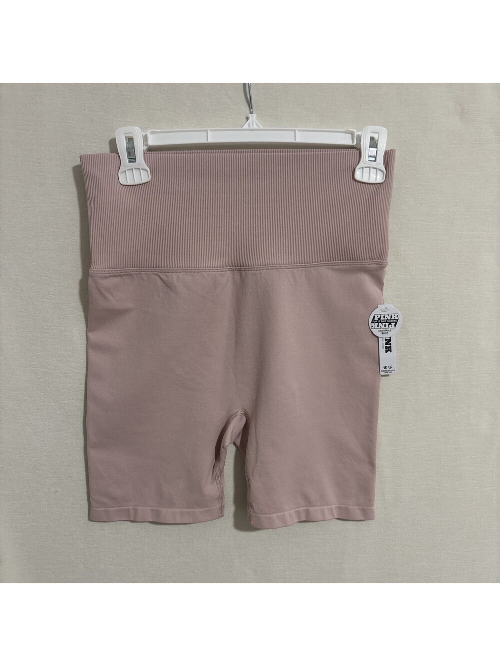Women’s PINK by Victoria’s Secret Biker Shorts NWT SIZE M Reversible